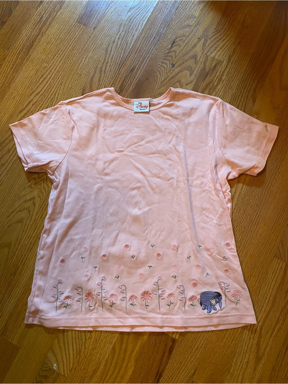 Women’s Disney Winnie the Pooh Tops - Pink, Light Green, White - Picture 2 of 4